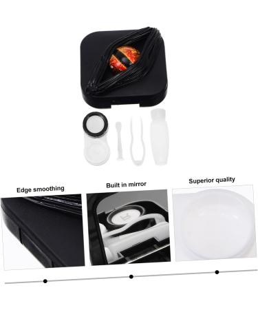 GATUIDA Double Storage Box Set - Contact Lens Container & Linsholder - Durable ABS Plastic - 3 Sets of Cassette Storage Solutions for Organizing - Buy Online on GoSupps.com