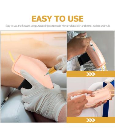 ULTECHNOVO 1 Set Venipuncture Injection Training Model with Simulated Dermatoglyph and Veins - Buy Online on GoSupps.com