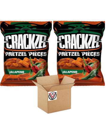 VIMIX Crackzel Jalapeno Pretzels Crisps 85g (02 Bags) 85 g (Pack of 1)