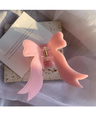 AJTUTUS Colorful Hair Claw Clip Balletcore Hair Jaw Clamps Cute Hair Catch Butterfly Barrettes Headdress Hairpin for Girl - Buy Online on GoSupps.com