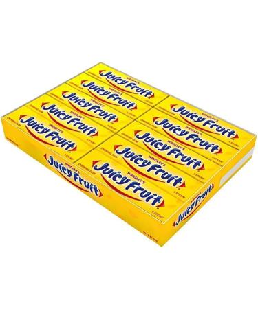 Wrigley's Juicy Fruit Chewing Gum 5 Sticks (Pack of 20) (2 Packs) - Buy Online on GoSupps.com