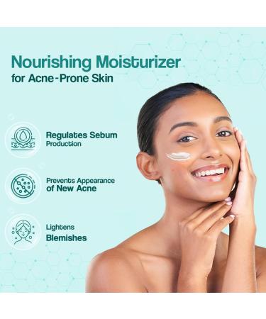 Anti-Acne Moisturizer - Venusia Lotion 2.6oz | Controls Oil Production & Hydrates Skin - Buy Online on GoSupps.com