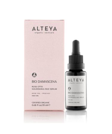 Altenya Bio 20ml Organic Facial Serum - USDA Certified Ethereal Rose Oil - Therapeutic Quality Skincare - Buy Online on GoSupps.com
