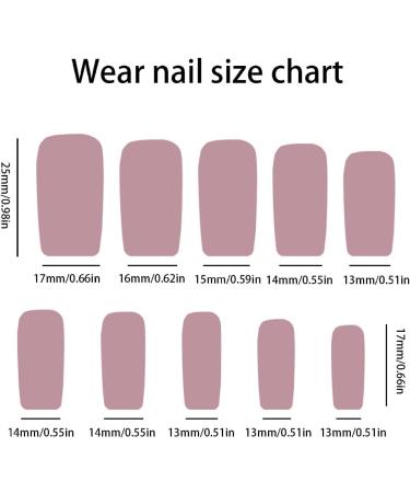 1 Set Cat Eyes Press on Nails Medium Square Press on Nails Full Cover Press on Nails Reusable Fake Nails Multipurpose Glue on Nails for Nail Decorations - Buy Online on GoSupps.com
