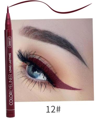 FOMIYES 36 Pcs Neon Eye Liner Pen Waterproof Liquid Eyeliner Liquid Eyeliner Pencil Set Makeup Matte 1 count (Pack of 1) As Shownx3pcs - Buy Online on GoSupps.com