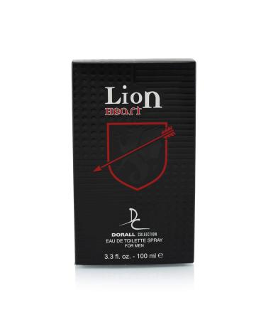 Lion Heart By Dorall Collection Eau De Toilette 100ml Spray Cologne For Men - Buy Online on GoSupps.com