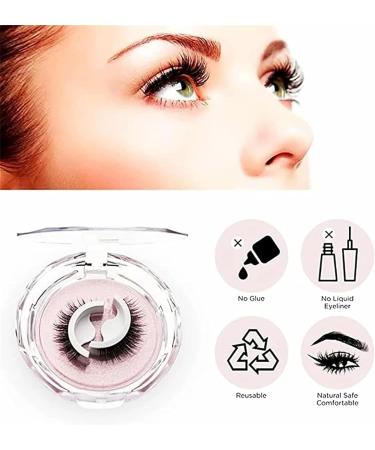 Miss Actually Self Adhesive Lashes Miss Actually Eye Lash Waterproof Reusable Self Adhesive Eyelashes Lash Buddy Self-Adhesive Eyelashes (A1 A17 A65) - Buy Online on GoSupps.com