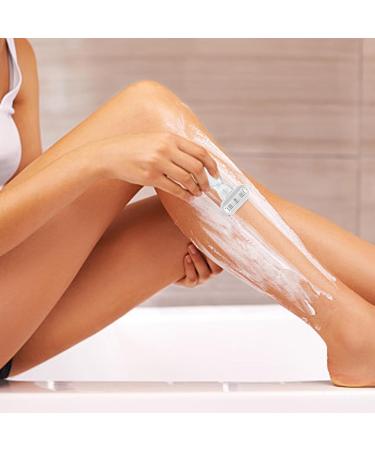 Monozoz Women's Razor - Moisturizing Smooth Manual Razor for Legs & Bikini Line - Buy Online on GoSupps.com