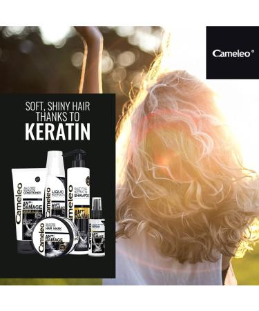 Cameleo Keratin Serum for Damaged Hair - Regenerating Treatment with Biomimetic Keratin & Argan Oil - Heat Protection - 55ml - Buy Online on GoSupps.com