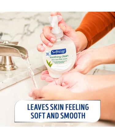 Softsoap Moisturizing Aloe Hand Soap 11oz | Gentle & Moisturizing Hand Cleanser | International Shipping Available - Buy Online on GoSupps.com