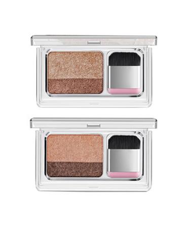 Buy Lazy Double Colors Glitter Eyeshadow - Waterproof Long Lasting Colorful Palette for Beginners | International Shipping - Buy Online on GoSupps.com