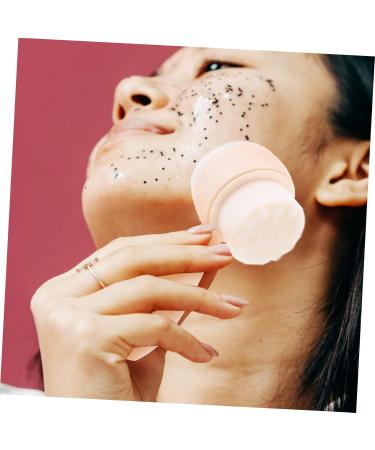 DOITOOL Silicone Face Brush Multi-function Facial Brush Cleaning Accessories Spa Accessories Face Cleansing Tool Multifunctional Cleaning Brush Fiber Pore Manual Silica Gel White Detergent 12x4.5cm White - Buy Online on GoSupps.com