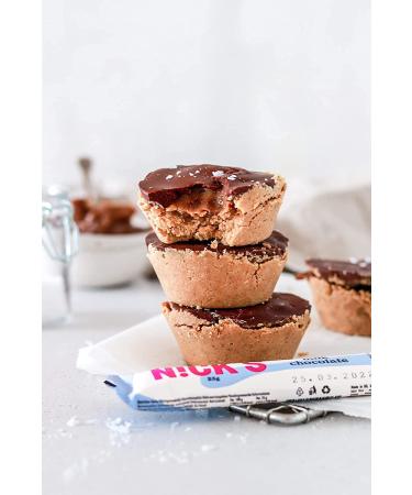 Nick's Milk Chocolate Keto Bar - Sugar-Free 112 Kcal Low Carb (15x25g) | Gluten-Free Snack - Buy Online on GoSupps.com