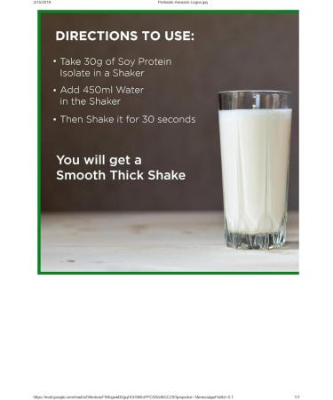 Pro_foods Soy Protein Isolate 90% Powder (350 Grams) Vegan friendly protein source (Unflavoured) - Buy Online on GoSupps.com