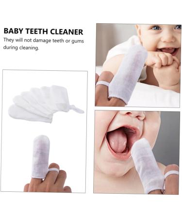 Frcolor Infant Tooth Cleaner - 18 Pack Gauze Fingerlings for Toddler Oral Hygiene | Gentle Mouth Cleaners & Brush Care for Infants | International Shipping Available - Buy Online on GoSupps.com
