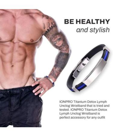 Therapeutic Lympunclog Titanium Wristband Ion Therapeutic Lympunclog Titanium Wristband - Wristband Lympunclog 1pcs Black - Buy Online on GoSupps.com