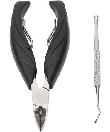 Professional Podiatrist Toenail Clippers with Fine Steel Nail Remover Curved Design for Healthy Toenails Removes Dirt Easily - Buy Online on GoSupps.com