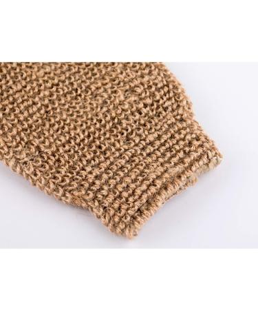 Milists Jute Fiber Bath Hand Shoes & Soap Bag 2 Piece Set for Foaming & Drying Soap | Natural Shower Gloves - Buy Online on GoSupps.com