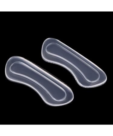 Clear Gel Heel Liners - 5 Pairs Heel Grips for Men and Women | Anti-Slippage Cushion Inserts for Loose Shoes - Buy Online on GoSupps.com