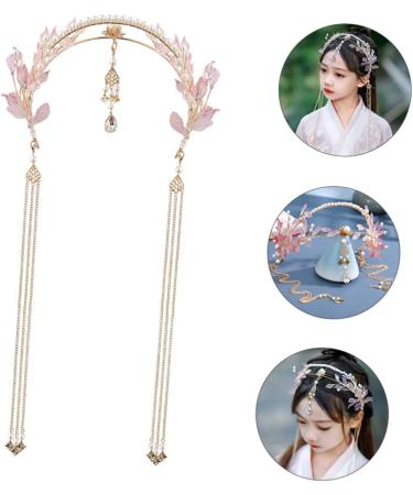 FOYTOKI 1pc Ancient Style Hair Crown Headdress Long Tassel Hair Accessory Vintage Hanfu Hair Accessory Chinese Traditional Hair Accessory Long Tassel Headdress Chinese Style Headband - Buy Online on GoSupps.com