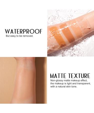 LXZJJM Liquid Foundation Full Coverage Matte Finish 6 Colors Matte Foundation Sweat & Water Resistant Matte Finish (05 - Dark with cool undertones 1 FL.OZ /30ml) 30 ml (Pack of 1) 05 - Dark With Cool Undertones - Buy Online on GoSupps.com