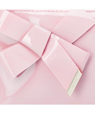 Ted Baker Women's Nicolai Bow Vinyl Makeup Bag - Stylish Pink Cosmetic Organizer for Travel & Everyday Use - Buy Online on GoSupps.com