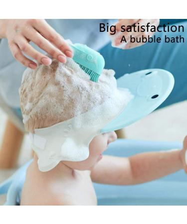 Silicone Body Scrubber Massage Bath Brush Shower Sponge with Liquid Soap Dispenser - Set of 2 - Reusable Loofah for Children, Women, Men - Buy Online on GoSupps.com