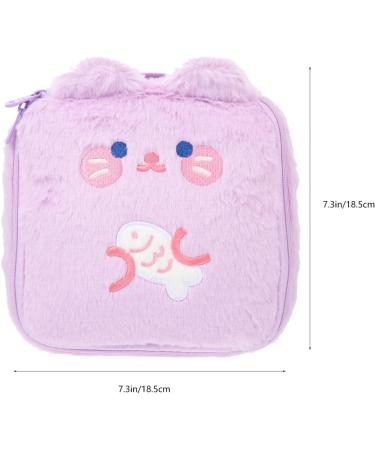 Healeved 3-Storage Plush Wallet Bag for Women's Menstrual Products - High Capacity & Stylish Design - Buy Online on GoSupps.com