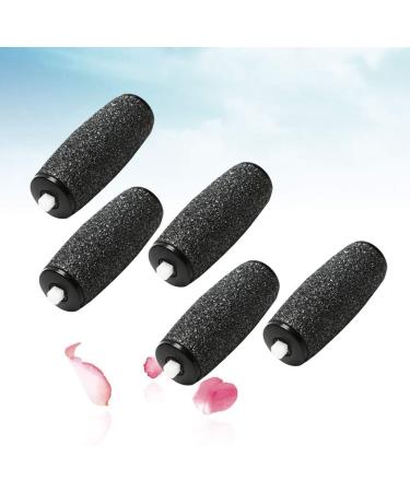 Lurrose 5pcs Extra Coarse Roller Head Replacement Electronic Foot File with Diamond Crystals Perdicure Accessories - Buy Online on GoSupps.com