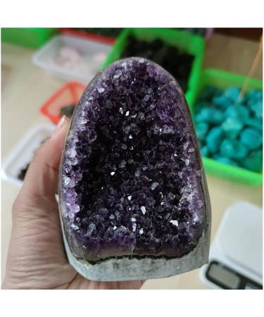 Amethyst Rough Stone for 1kg Large Amethyst Cluster Geode Crystal Quartz Cut Base Amethyst Specimen Uruguay HOMEZHOU - Buy Online on GoSupps.com