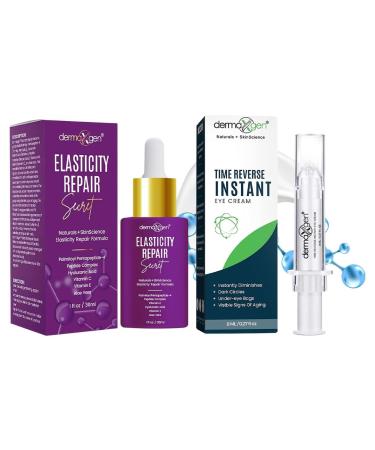Elasticity Repair Serum & Eye Cream Lightweight Skincare Duo with Matrixyl 3000 for a Refreshed Nourished Look