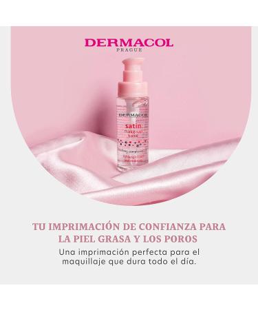Dermacol Satin Makeup Base Primer for Wrinkles, Pores, and Oily Skin - 30mL/1 Fl Oz (Pack of 1) - Buy Online on GoSupps.com