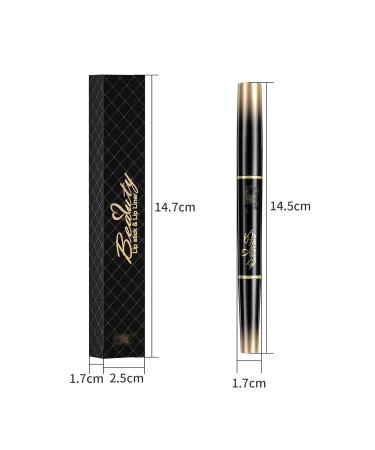 Double Ended Lipstick & Lip Liner Set - Matte Waterproof Moisturizing 2-in-1 for Women - Buy Online on GoSupps.com