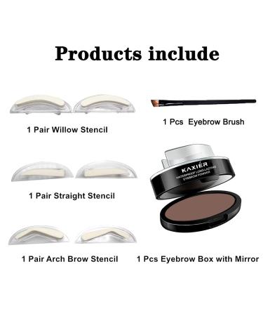 Waterproof Eyebrow Stamp Powder Seal - 301 Light Brown - Buy Online on GoSupps.com