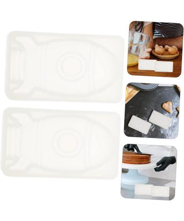 Alipis 10 Pcs Silicone Mold Silicone Cake Molds Shot Molds Household Cake Molds Fudge Handmade Materials 5.2X3X1.5CMx5pcs Whitex5pcs - Buy Online on GoSupps.com
