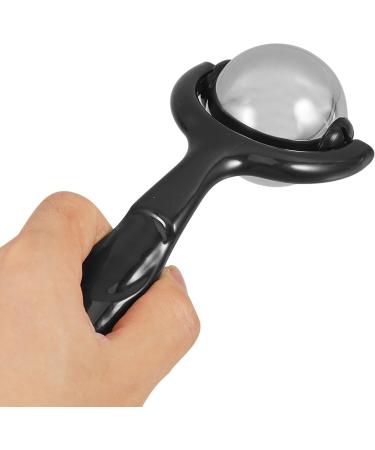 Patkaw Stainless Steel Facial Scooter & Ice Cream Cooling Ball Roller - Face & Eye Massager for Swelling Relief - Buy Online on GoSupps.com