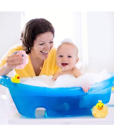 8-Piece Animal Kids Bath Sponges Set - Colorful Cartoon Loofah Bath Pouf Mesh Scrubber Balls for Kids and Adults - Buy Online on GoSupps.com