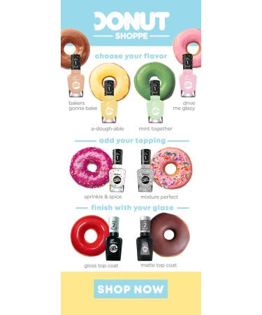 Sally Hansen Miracle Gel Donut Shop Collection Nail Polish - Sprinkle & Spice 0.5 Fl Oz - Buy Online on GoSupps.com