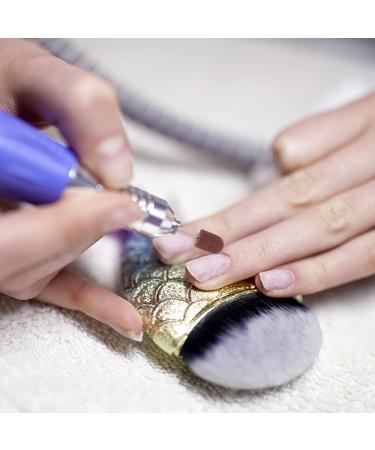 Beavorty 1 Set Nail Sand Ring Cap Nail Drill Bits Nail Drill Kit nails nails cuticle tools pedicure drill bit Nail Sanding Head ceramic nail drill bit electronic file head to rotate Rosy - Buy Online on GoSupps.com