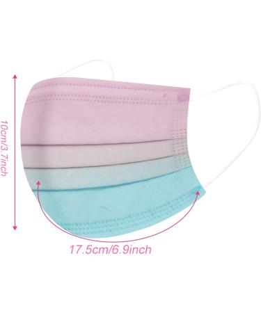 95Scloud-1 Disposable Face Masks for Adults - 10 Pack 3-Layer Breathable Non-Woven Mouth-Nose Protection with Ear Loops - Dust Protection Bandana Scarf for Men & Women - Buy Online on GoSupps.com