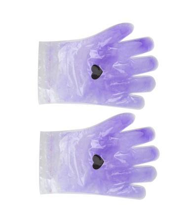 Paraffin Wax Gloves Softening Healing Treatment Mask for Skin Care Hand Feet Lavender (Hand wax set)