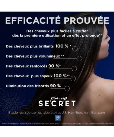 PIN UP SECRET - Deep Hair Care - Keratin and Argan Oil Treatment - Nourishing Moisturizing and Repairing - All Hair Types - 120 ml - Buy Online on GoSupps.com