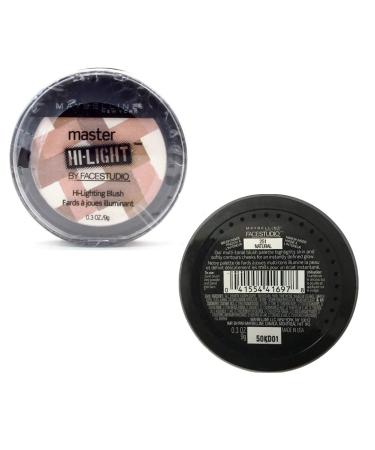 Maybelline Face Studio Master Hi-Light Blush 251 Natural - Pack of 2 - Buy Online on GoSupps.com