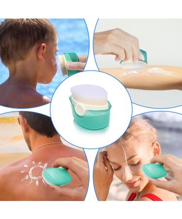 YuCool Kids Sunblock Applicator Set - 2 Pack Lotion Brush for Easy Application | Travel-Friendly Sun Cream Brush - Buy Online on GoSupps.com