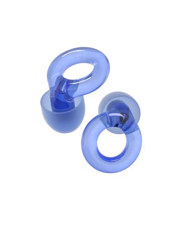 Loop Engage Equinox Earplugs Reusable Noise-Reducing Earplugs | Colourful Hearing Protection | for Socializing Parenting & Noise Sensitivity | Customizable Fit | 16 dB (SNR) Noise Reduction Engage Sapphire