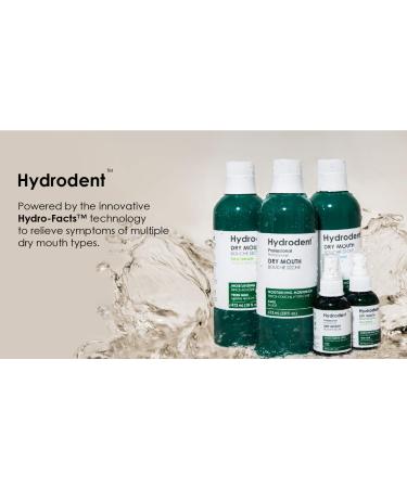 Hydrodent Fresh Breath Dry Mouth Spray - Natural Moisturizing Formula - Fresh Mint - 2 oz - Buy Online on GoSupps.com