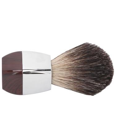 Beard Shaving Brush with Stainless Steel Handle Portable Shaving Brush Shaving Brush Professional Men's Shaving Brush for Salon for Home
