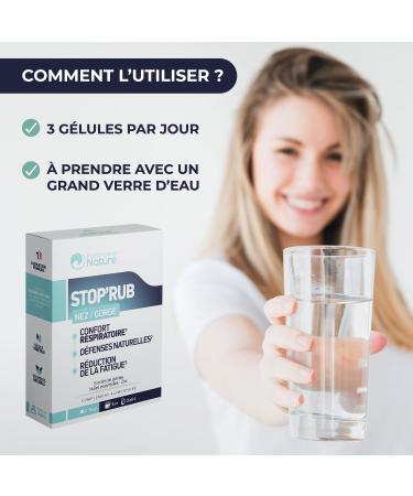 Prescription Nature - Pharma Nature - STOP'RUB - Respiratory Well-being Supplement Defense and Fatigue - Patented Active DGL - Made in France - 15 Capsules - Buy Online on GoSupps.com
