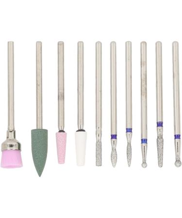 Nail Art Drill Bits Rough Surfaces Removal Tungsten Steel Ceramic Heads Easy Nail Shaping Less Dust Universal Compatibility - Buy Online on GoSupps.com