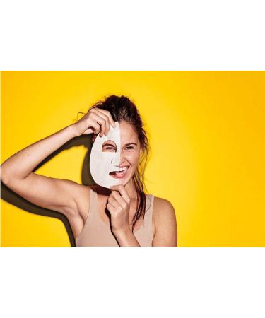 Yes To Coconut Hydrating Paper Mask - Hydrate Dry Skin for Men Women & Teens | Paraben-Free 3 Pack - Buy Online on GoSupps.com